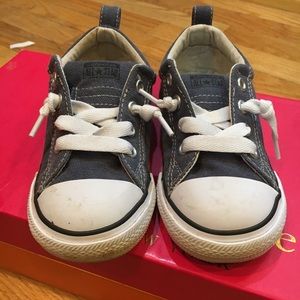 Converse All Star low top slip on sneakers size 10